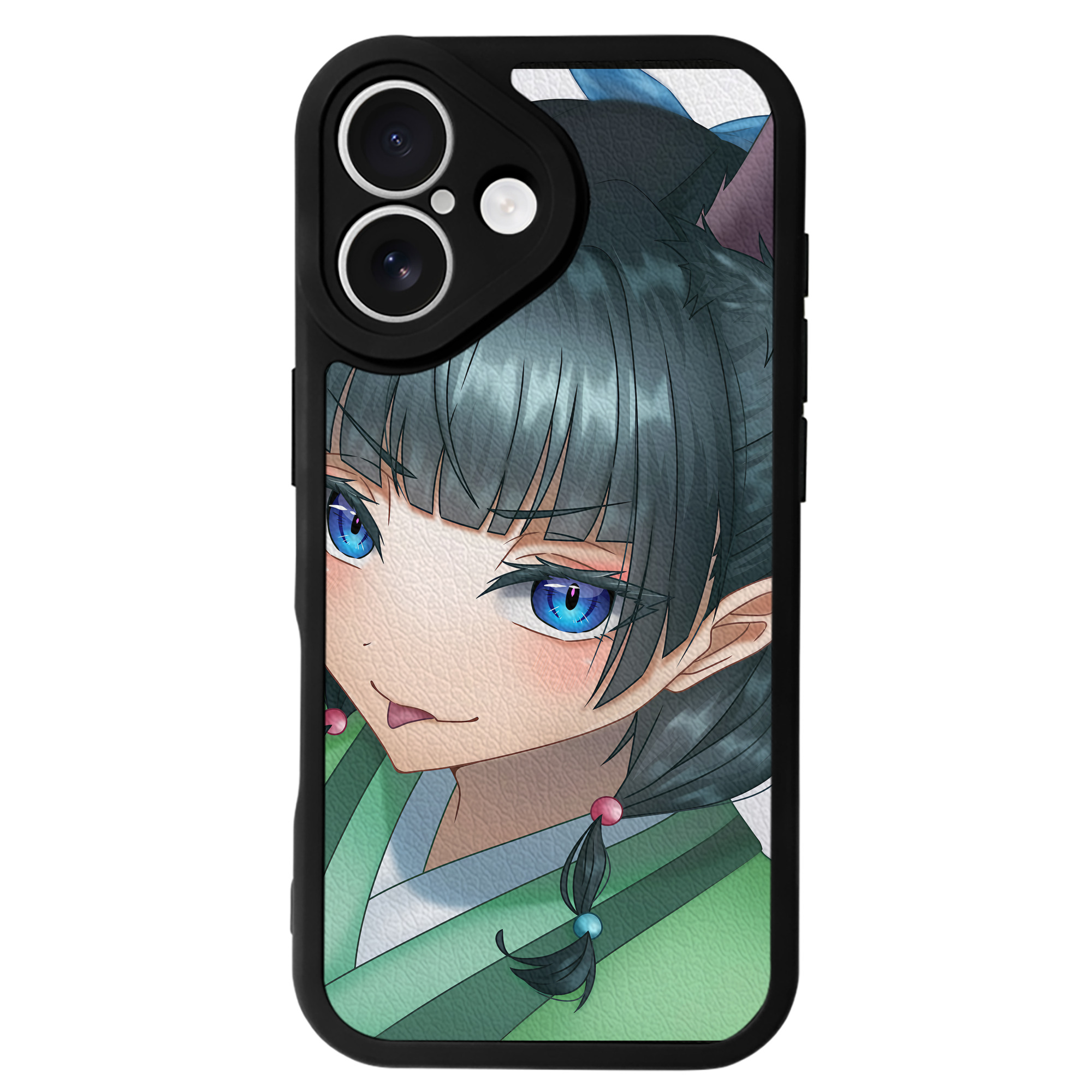 （画像用） 薬屋のひとりごと The Apothecary Diaries 【iPhone 16シリーズ対応】シリコンスマホケース（レザー調） 材質：シリコン